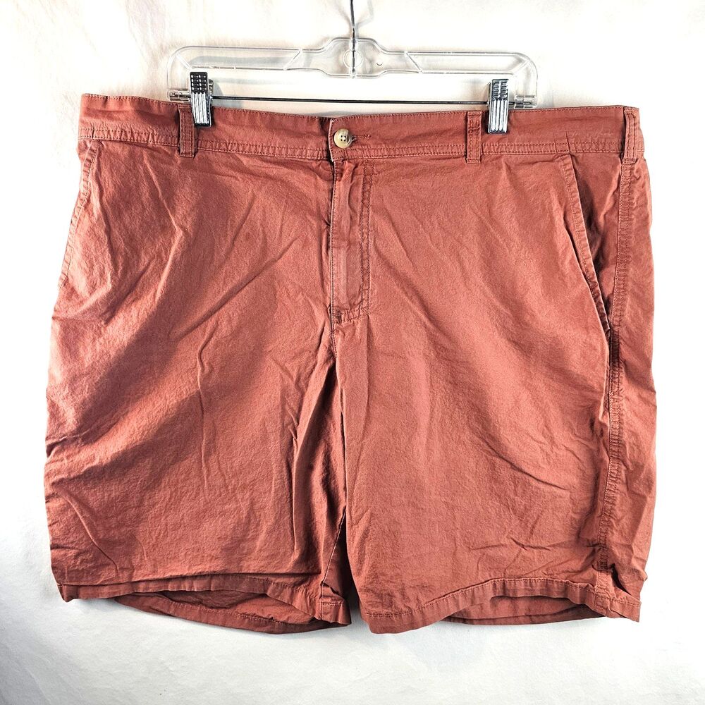 Columbia Mens Chino Shorts Size 42 Red Lightweight Casual Outdoors Gorpcore
